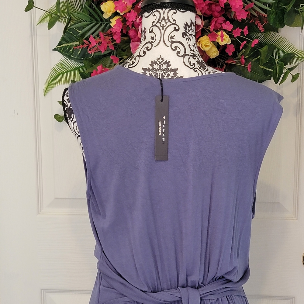 T Tahari Surplice Dress - Picture 8 of 11